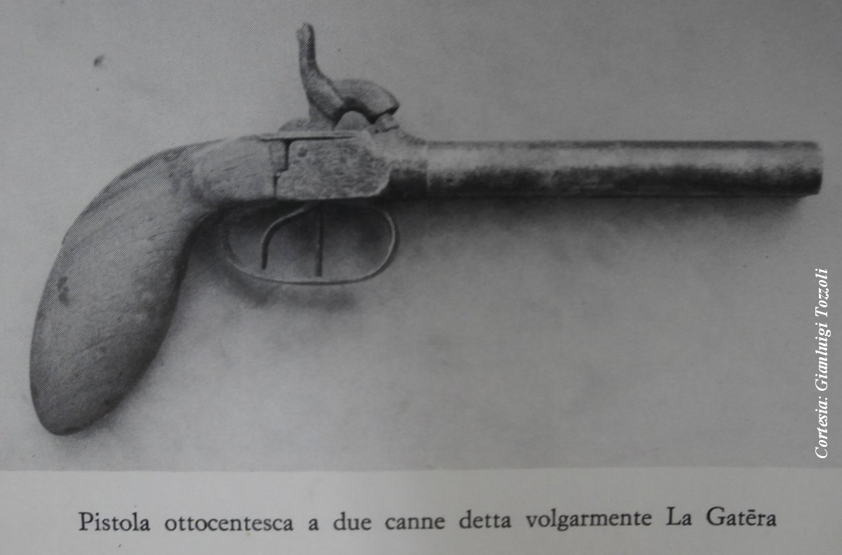 Arma dell'800 denominata Gatèra