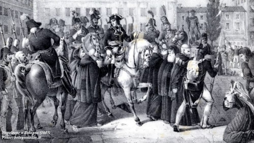 Napoleone a Bologna nel 1805