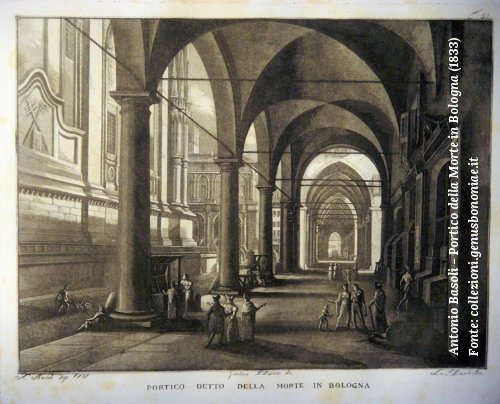 Basoli - Portico della Morte, Bologna