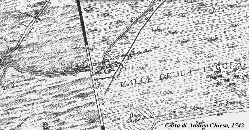 Carta di Andrea Chiesa, 1742