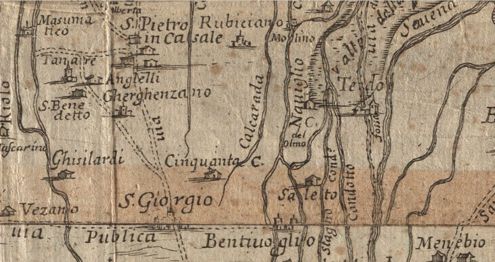 Il Canale Navile dopo Bentivoglio