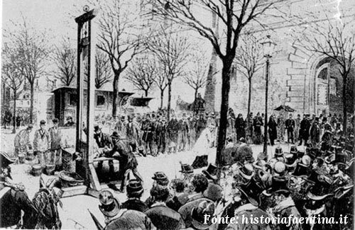 Esecuzuone capitale di un brigante