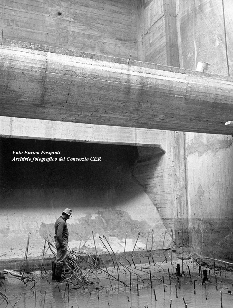 Costruzione del CER, foto Enrico Pasquali