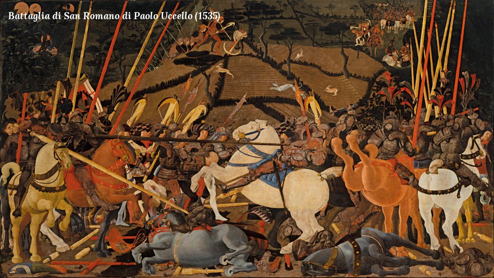 Battaglia di San Romano - Paolo Uccello (1535)