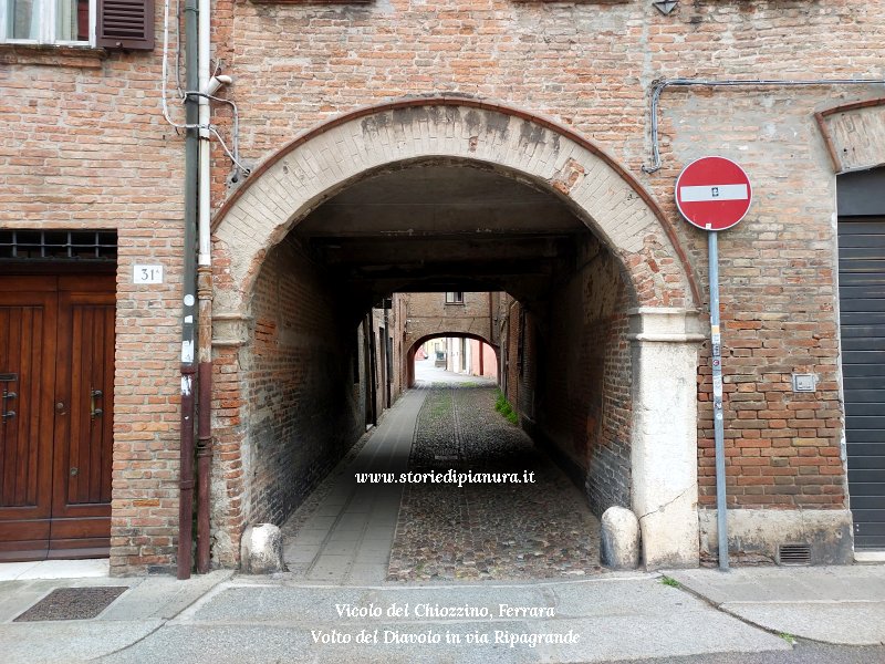 Volto del Diavolo a Ferrara