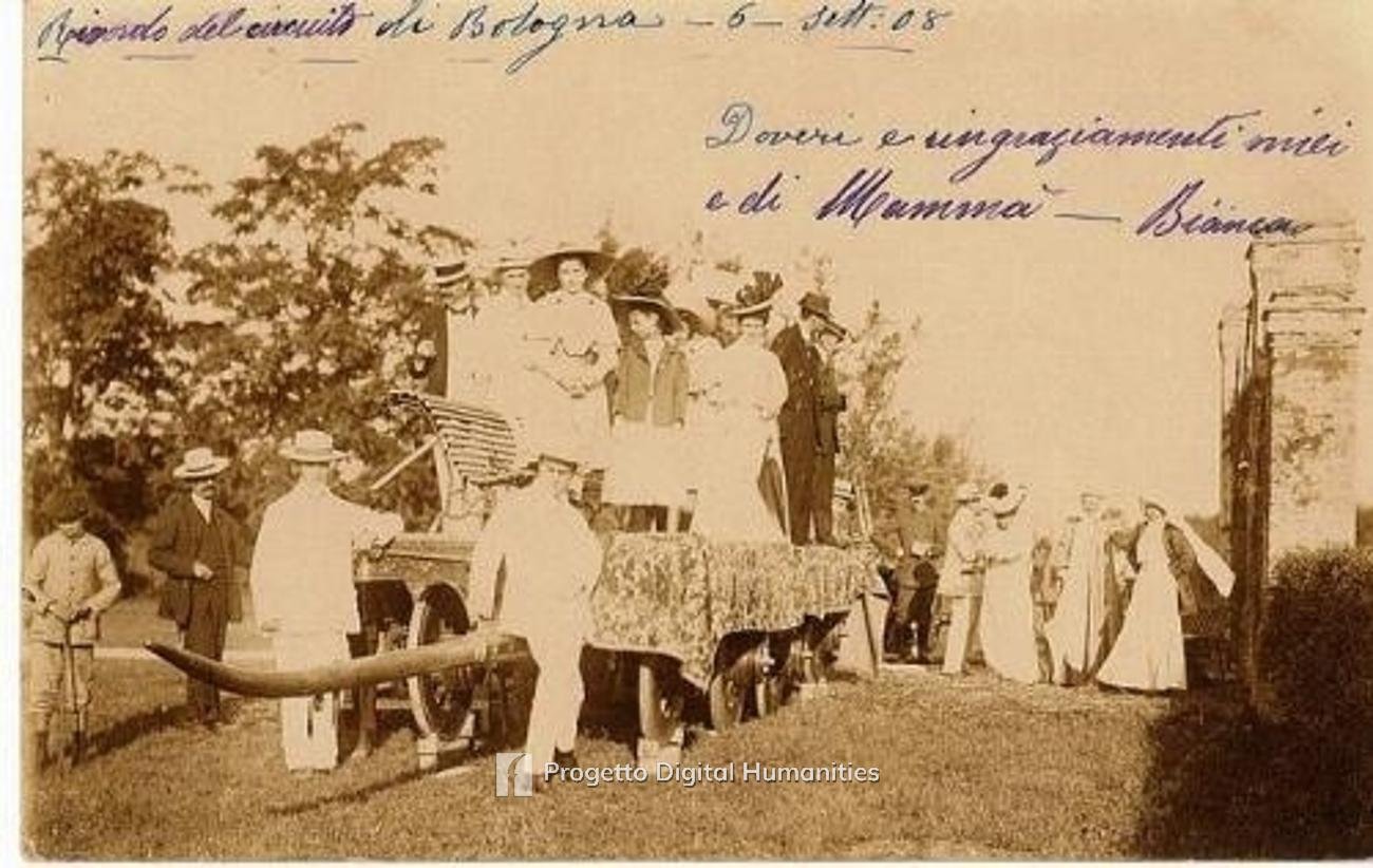 Tribune improvvisate Coppa Florio 1908