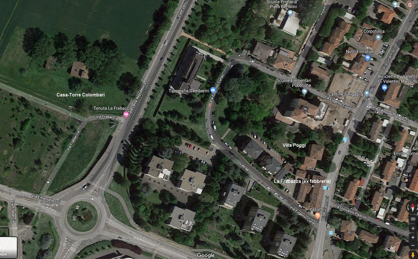 Casa-Tore Colombari e la Frabazza di Castel Maggiore