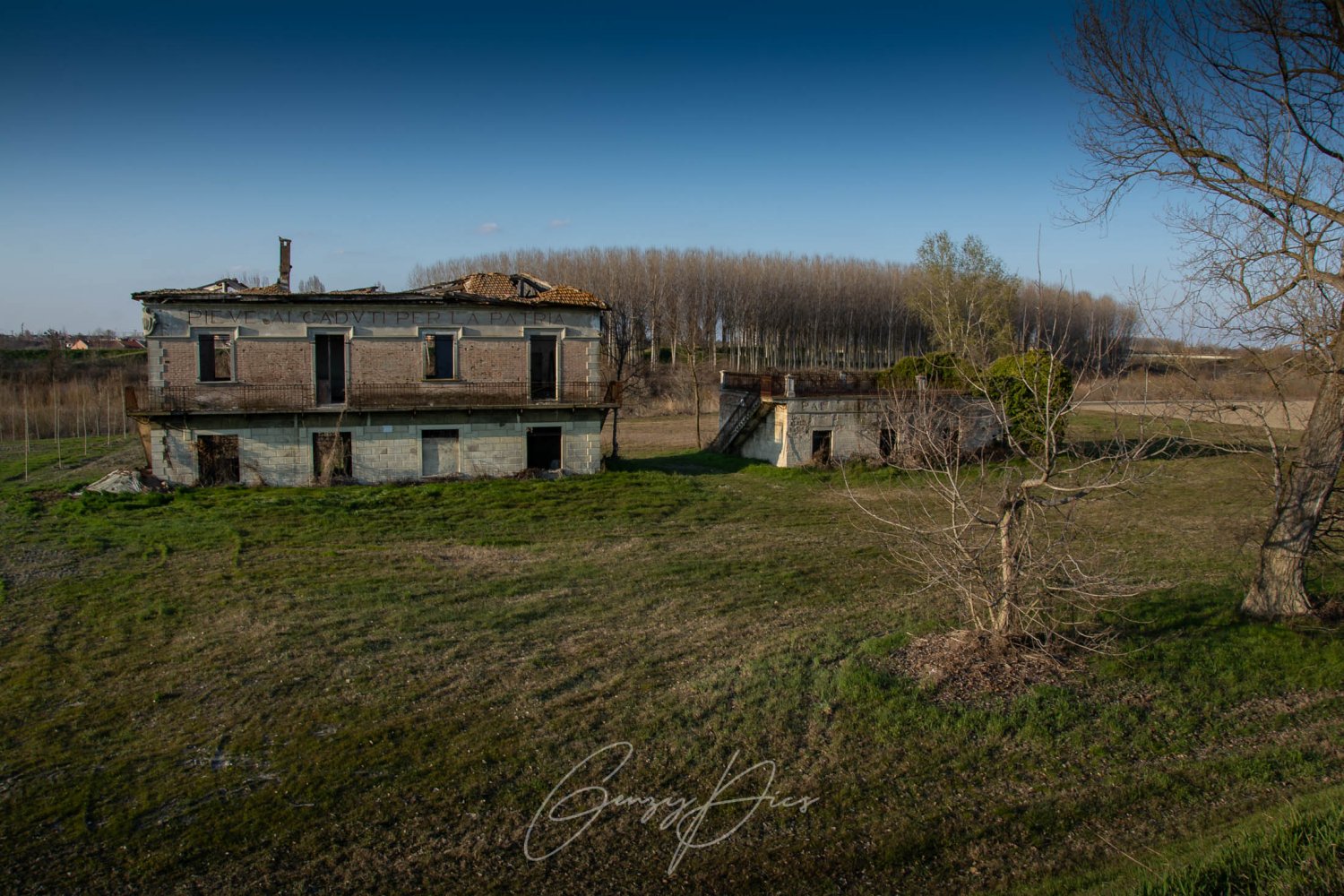Colonia elioterapica di PIeve di Cento abbandonata