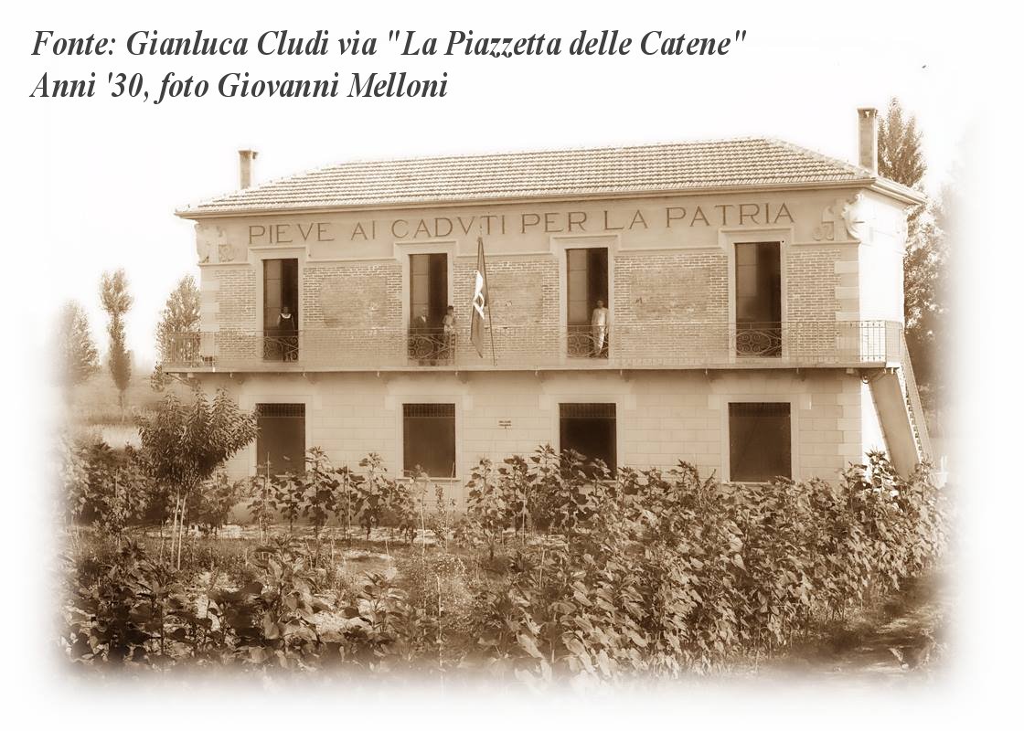 Colonia di Pieve di Cento negli anni 30