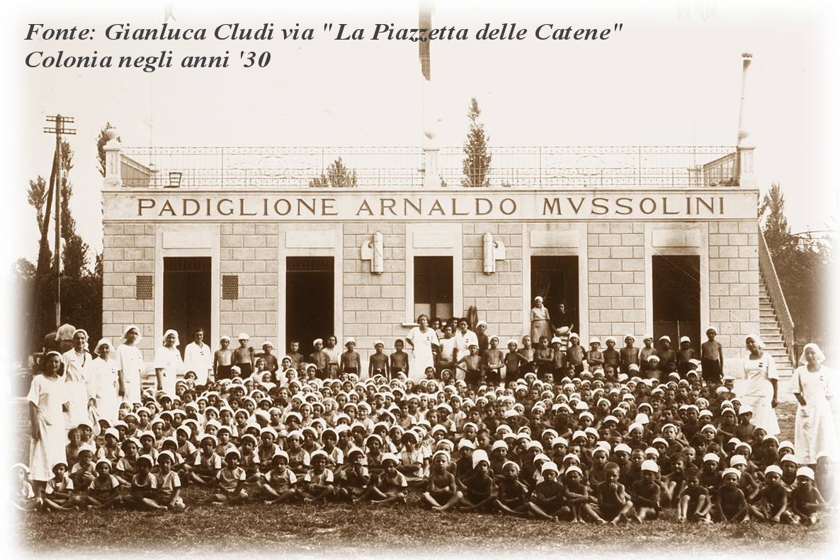 Colonia elioterapica di Pieve di Cento, Padiglione Arnaldo Mussolini