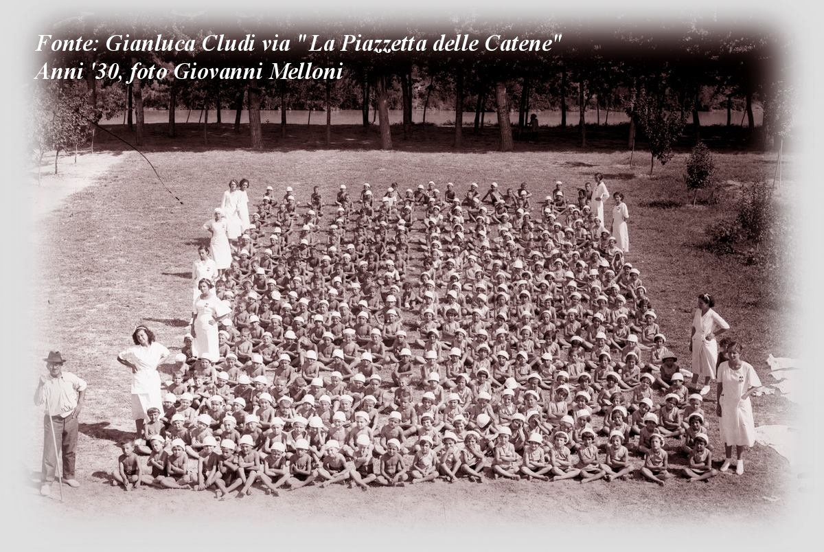 Colonia elioterapica Pieve di Cento, anni '30