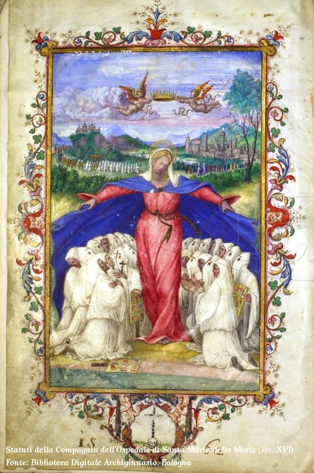 Statuti della Compagnia dell'Ospedale di Santa Maria della Morte (sec. XVI)