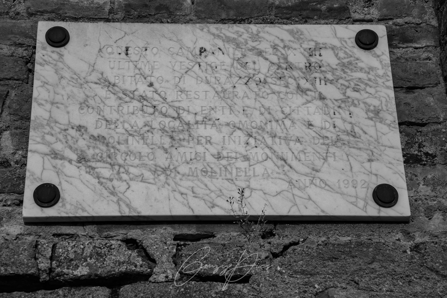 Restauro del Campanile di Durazzo