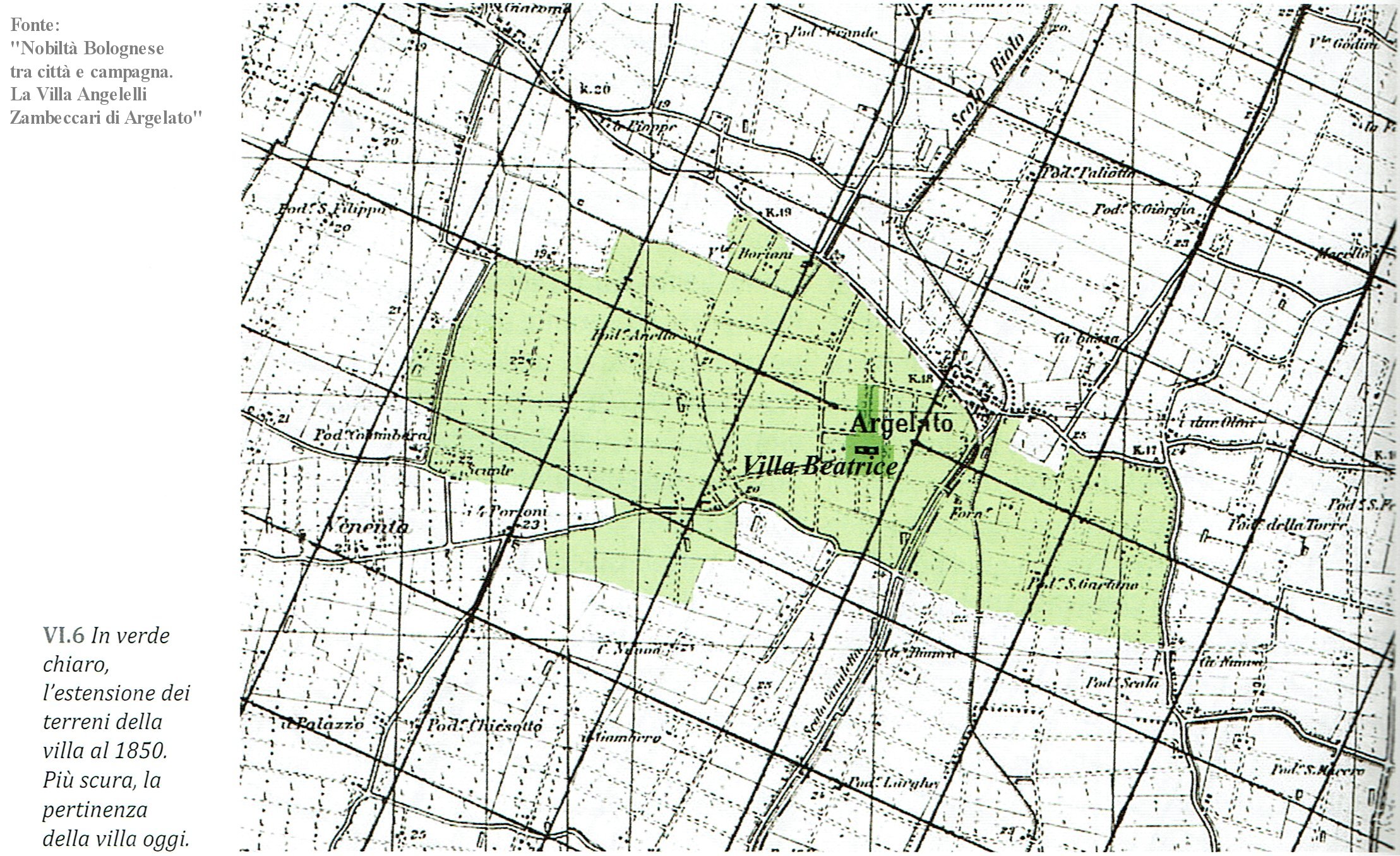 Argelato, territori di Villa Beatrice