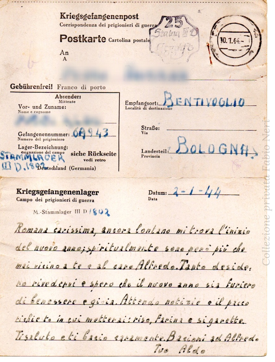 Internati Mlitari Italiani - Stalag III D