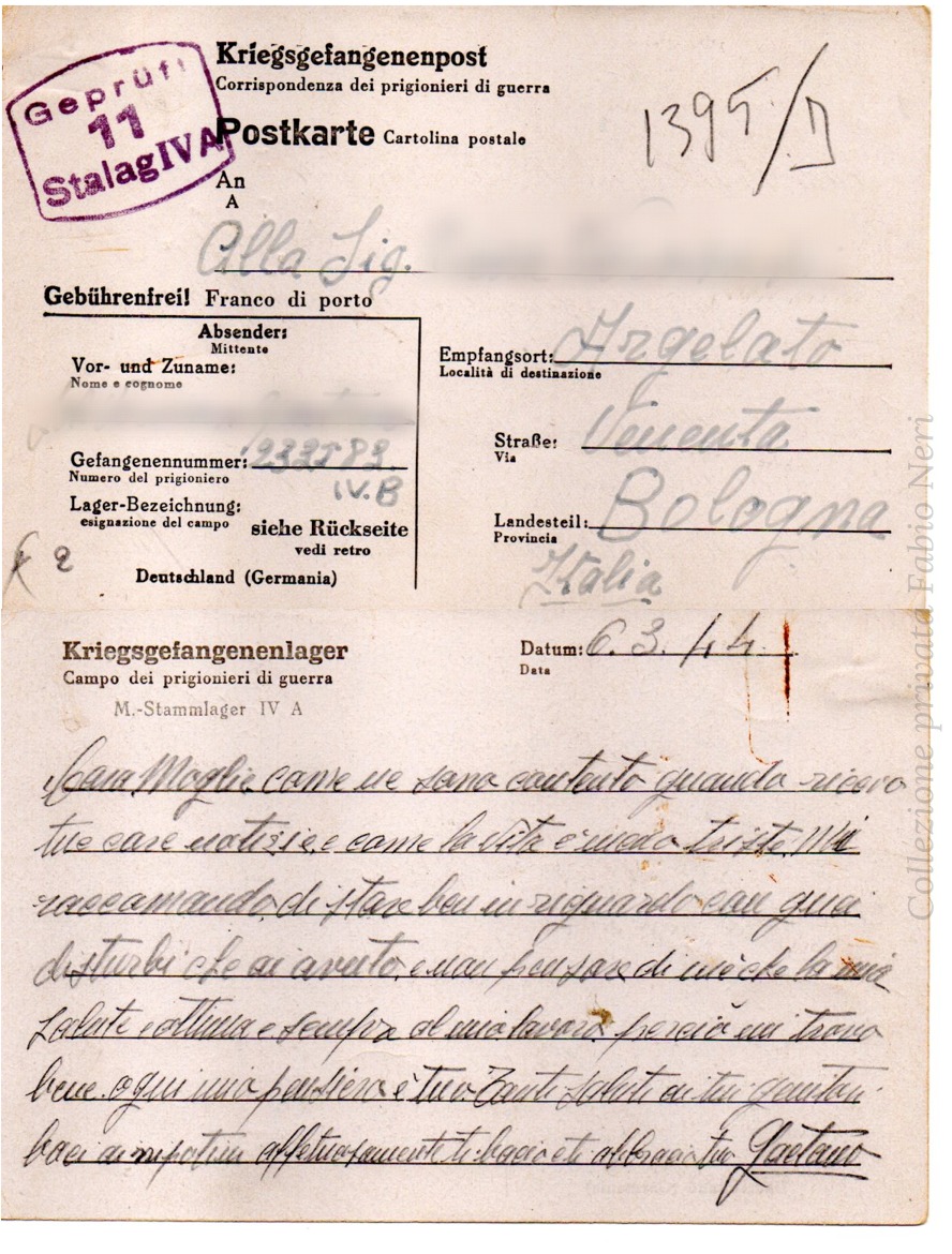 IMI - Campo di prigionia Stalag IV A