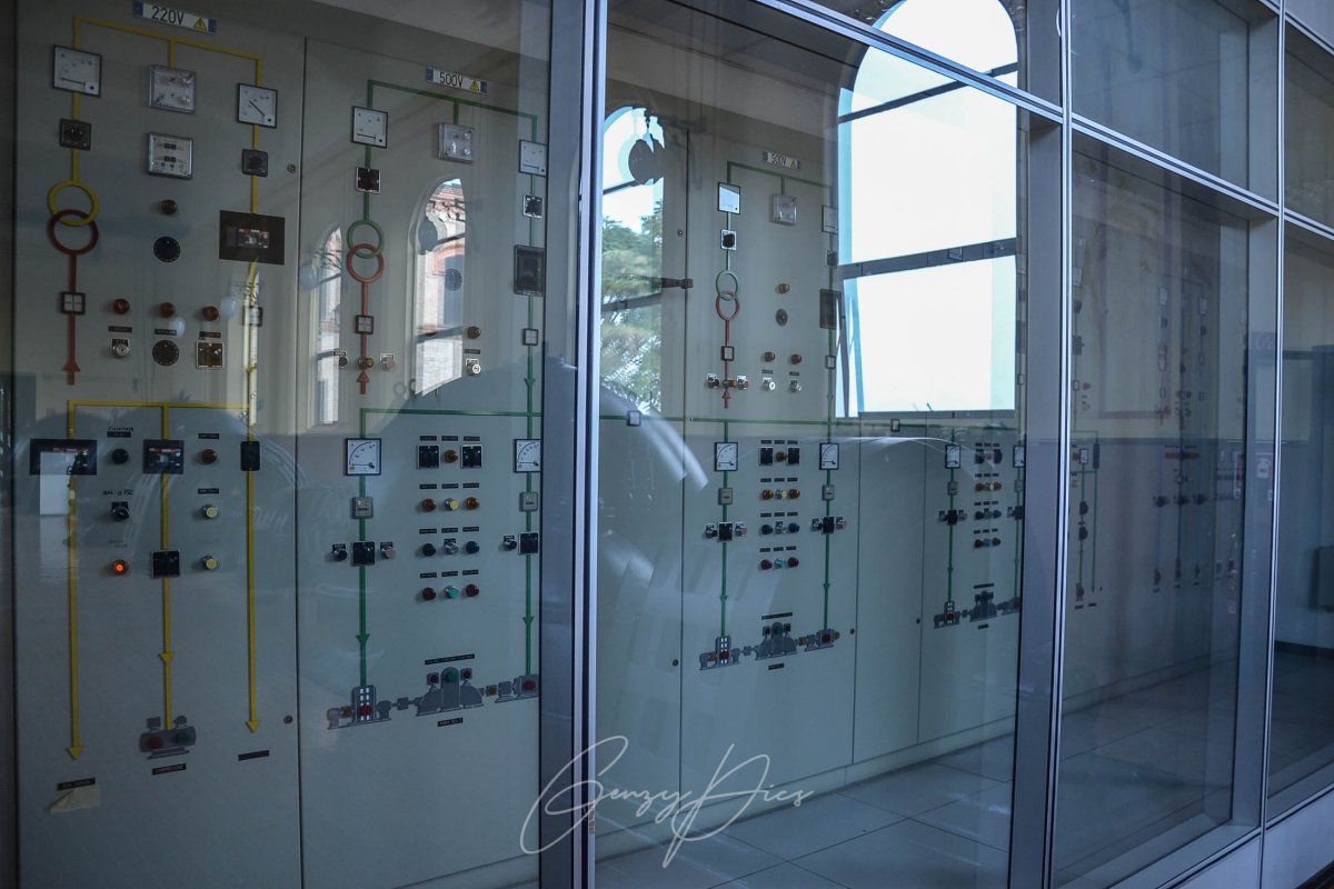 Sala macchine di un impianto idrovoro Sala macchine di un impianto idrovoro