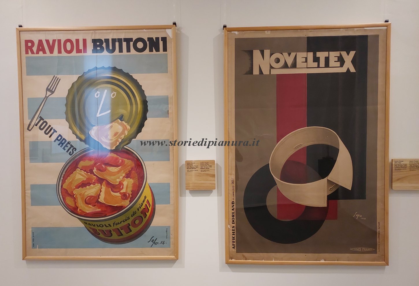 Severo Pozzati (SePo), manifesti pubblicitari