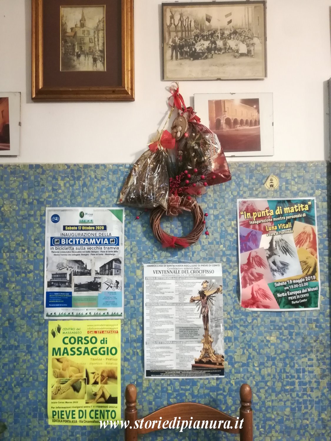 Locanda Tramvia Pieve di Cento interni