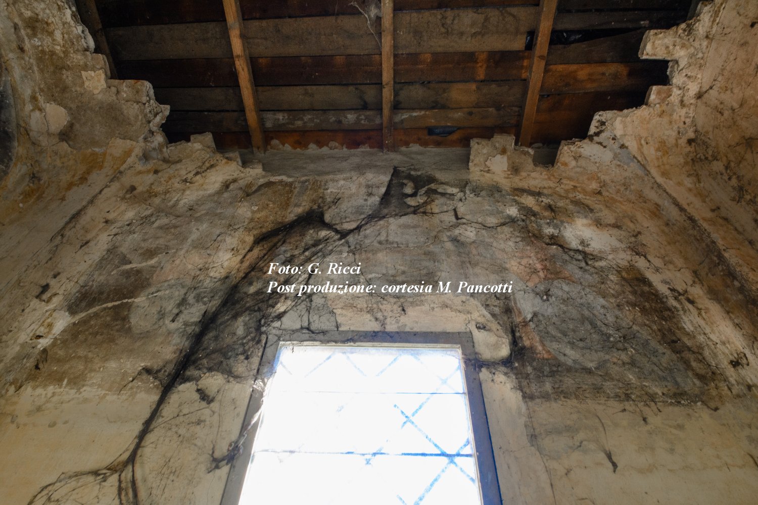 Affreschi angeli, Oratorio S. Antonio