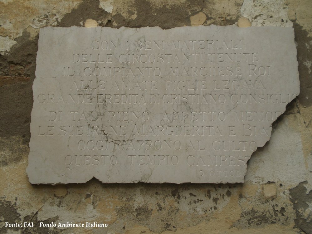 Lapide Maddalena dei Mosti Bondeno