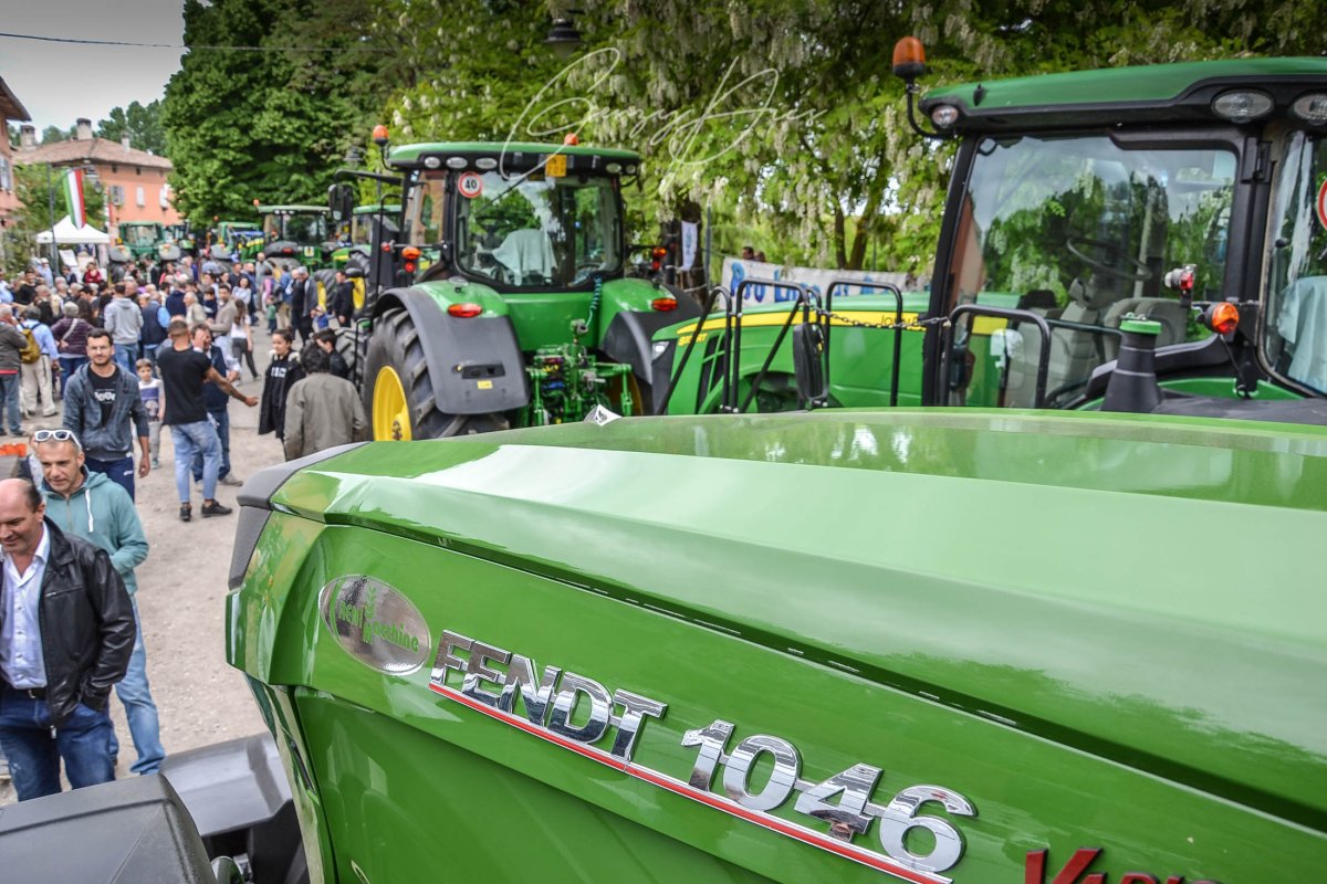 Sfilata di trattori a Malacappa