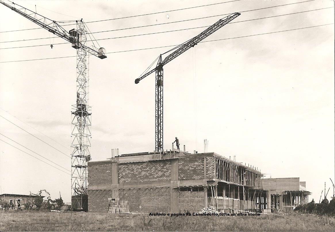 Seminario Padri Passionisti di Casalecchio in costruzione