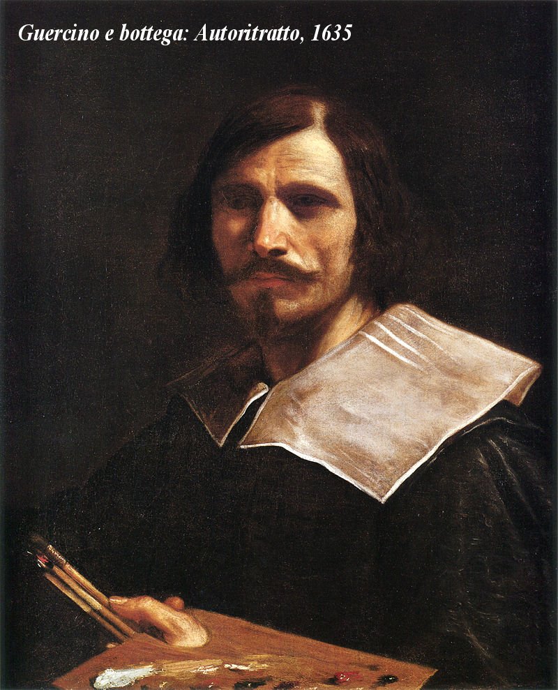 Guercino e bottega, autoritratto 1635