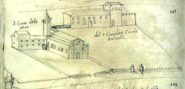 Egnazio Danti 1578 - Chiesa e Palazzo padronale di Selva Malvezzi