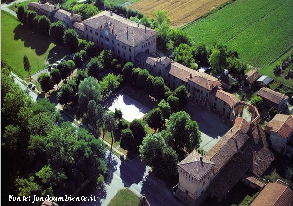 Borgo di Selva Malvezzi visto dall'alto