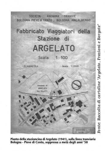 Planimetria Stazione TBPM Argelato