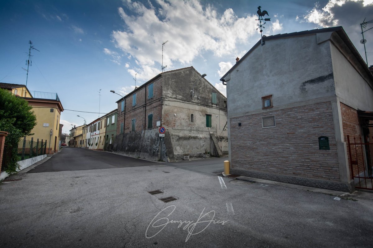 Borgo rivierasco di Stellata di Bondeno