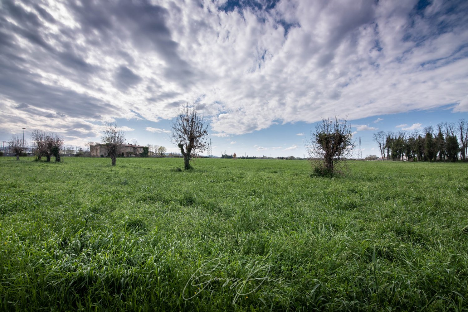 L'area in cui sorgeva Villa Rossini-Colbran