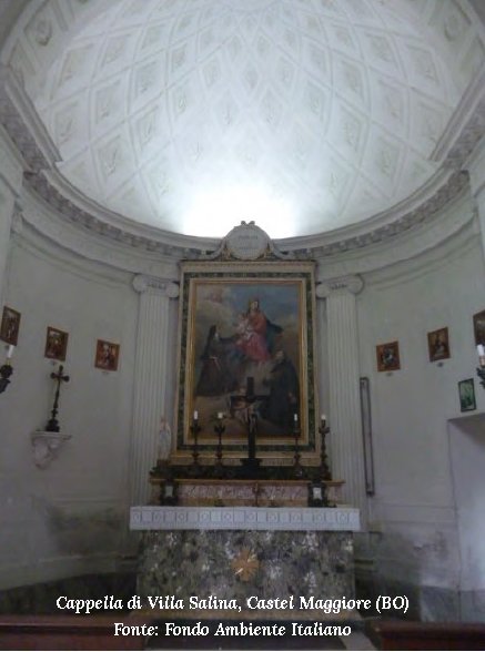 Dipinto di Barbara di Antonio Amorini Bolognini nella cappella