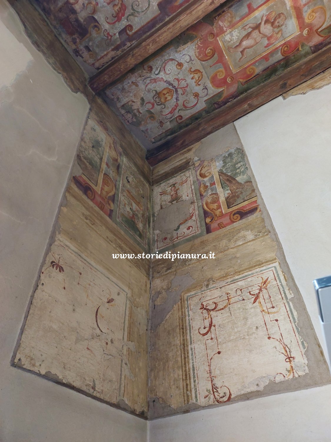 Affreschi Villa Salina Castel Maggiore